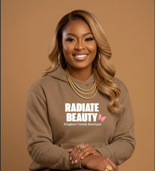 Radiate Beauty Inspirational Women’s Hoodie