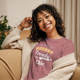 Modest Chic Ladies T-Shirt – Trendy Minimalist Everyday Tee